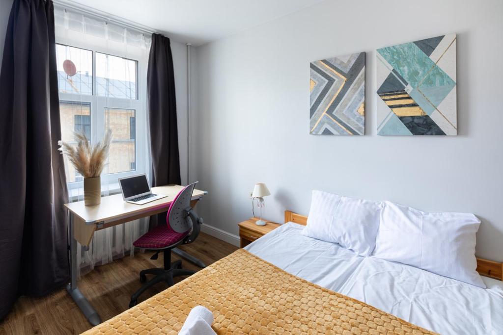 Cozy 2 Bedroom Apartment In Riga Centre Exteriér fotografie